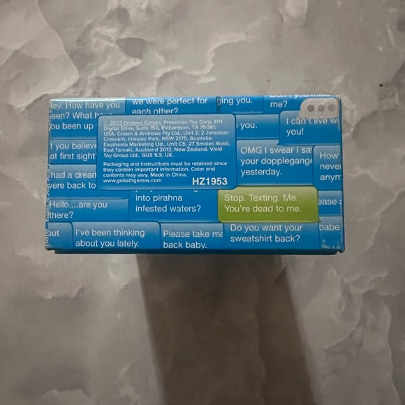 Texts From Your Ex Party Card Game - Picture 6 of 6